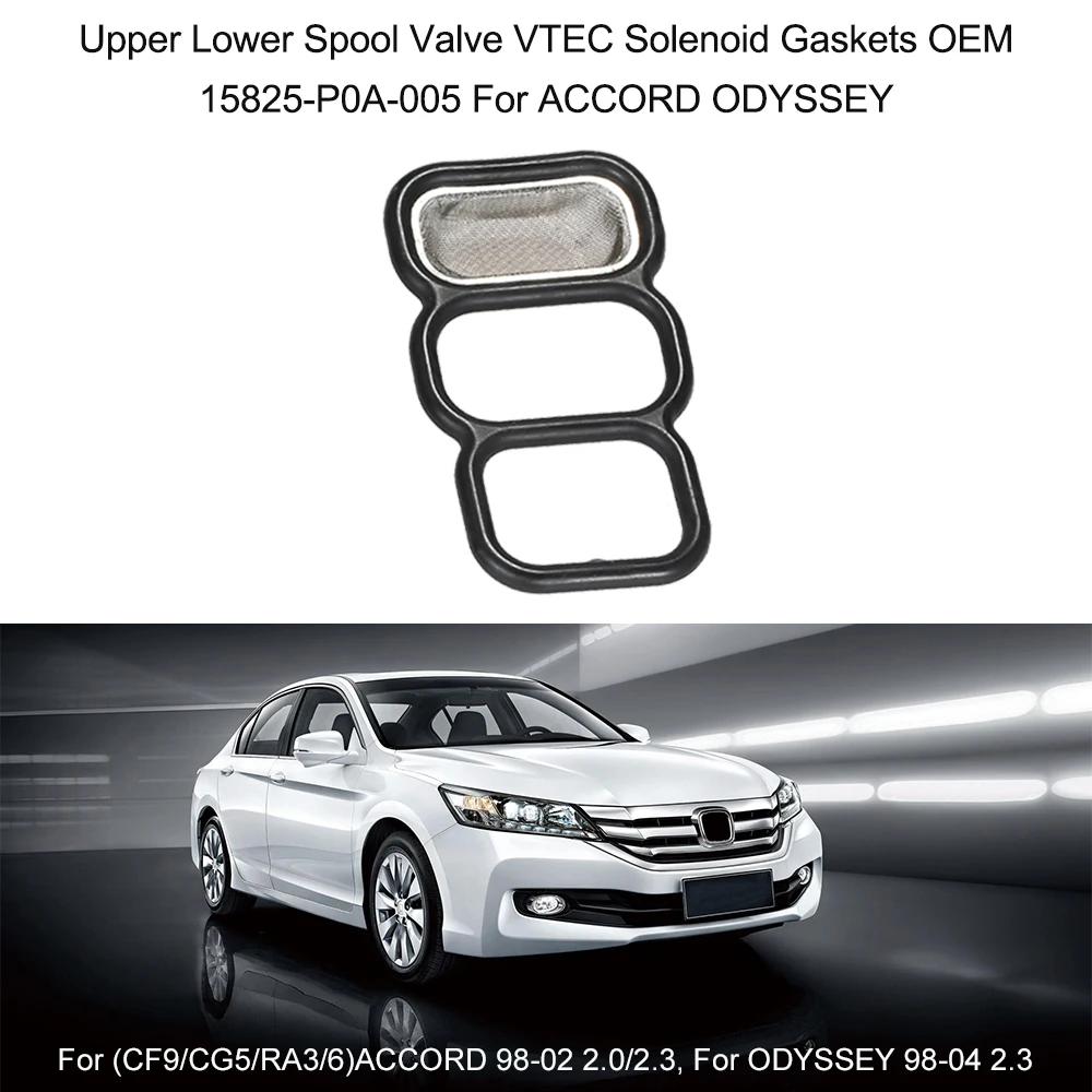 Верхний нижний клапан шпули VTEC соленоид прокладки OEM 15825 P0A 005 для ACCORD