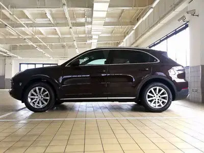 ABS матовая Боковая дверь корпус формовочная крышка отделка 4 шт для Porsche Cayenne 2018