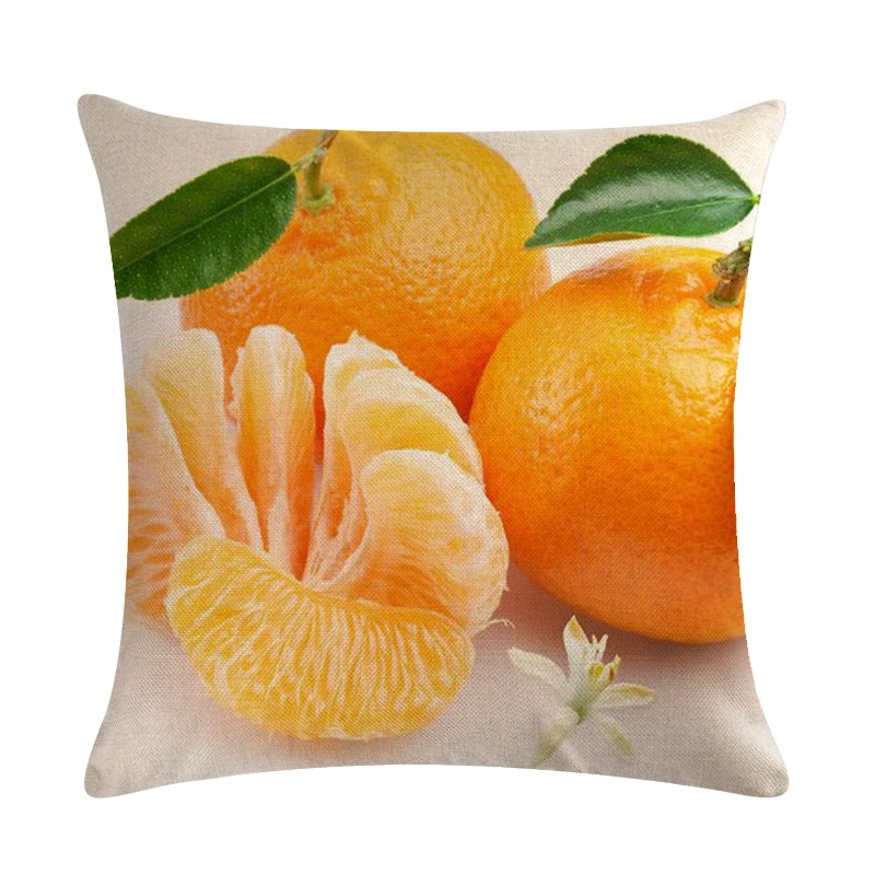 Красивый фруктовый узор удобный чехол для подушки мягкий Декор дома или