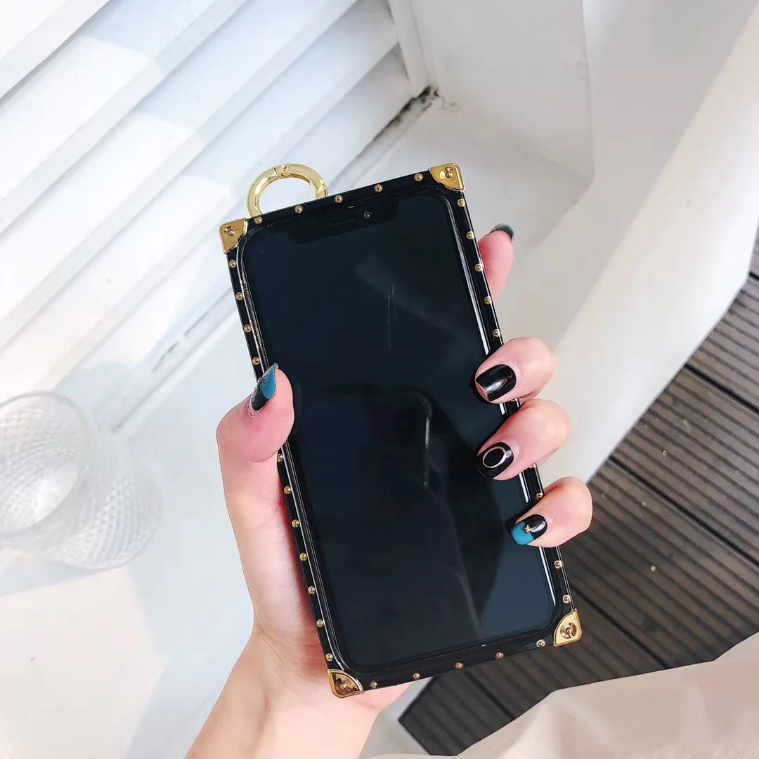 Модный простой чехол &quotгусиная лапка&quot для iPhone Xs Max Xr X 7 8plus 6 6splus задняя крышка