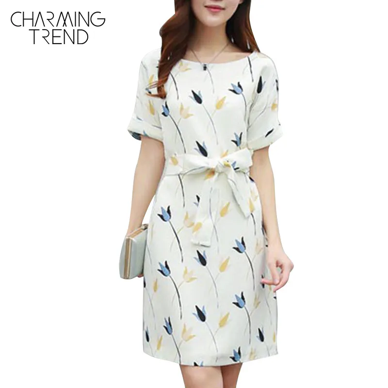 Charmingtrend популярные женские летние платье-рубашка макси роковой ете 2017 Дизайнер
