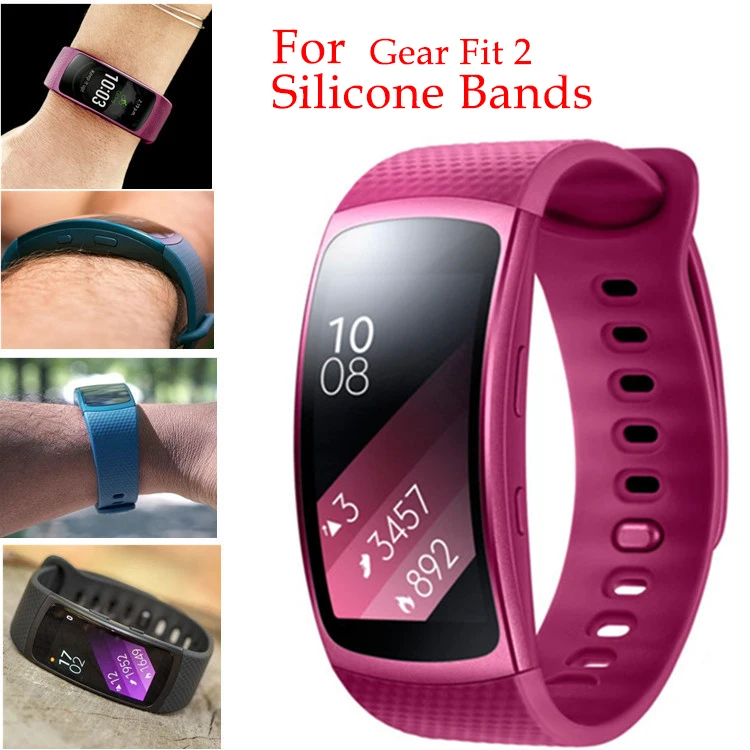 Ремешок для samsung Galaxy gear Fit2 Pro Smart умный браслет часы силиконовый ремень|Ремешки