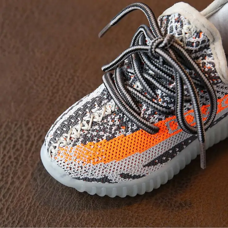 Высокое Качество Дети Мальчики Девочки Кроссовки 2017 Дышащий Воздуха Сетки