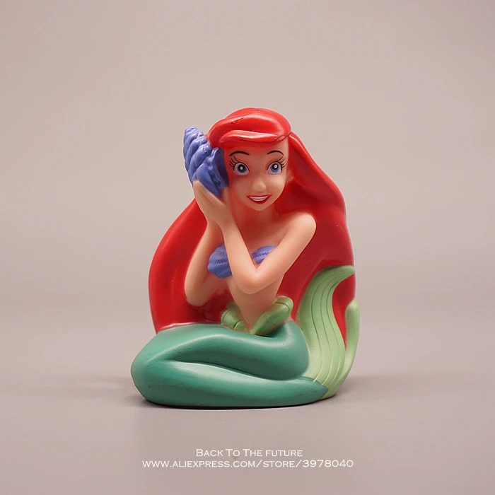 Disney Русалка Принцесса Копилка Мультфильм 10 см кукла Фигурка аниме мини Коллекция