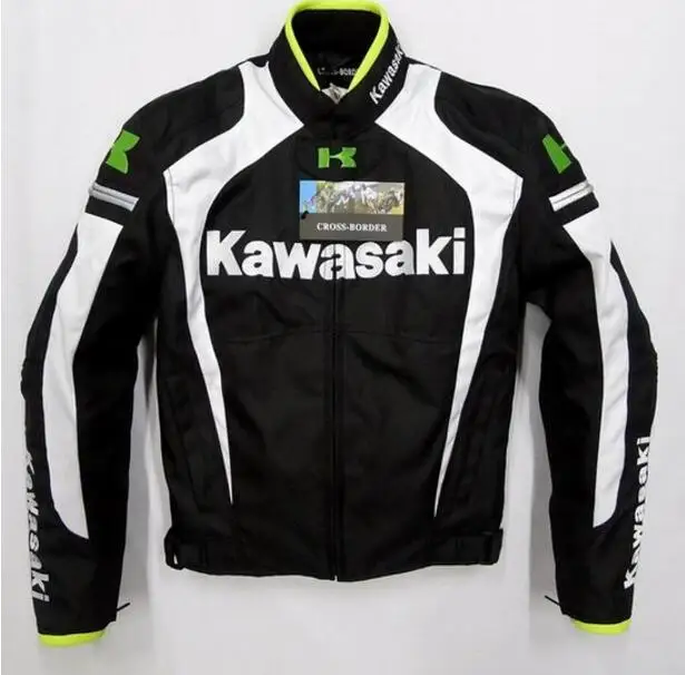 Коллекция KAWASAKI облегающая куртка из ткани Оксфорд мотоциклетные куртки и