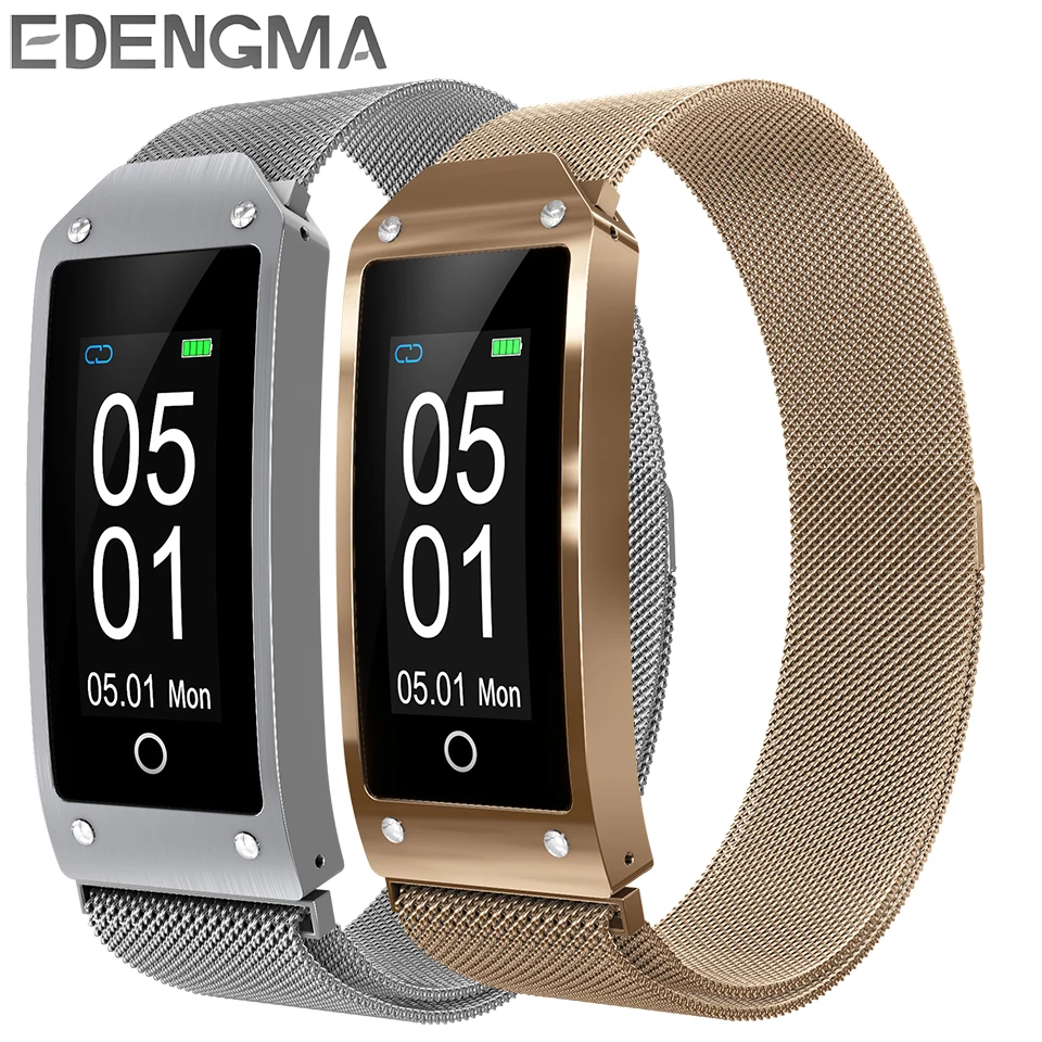 Женский умный Браслет TFT цветной экран с измерением давления пульсометр трекер