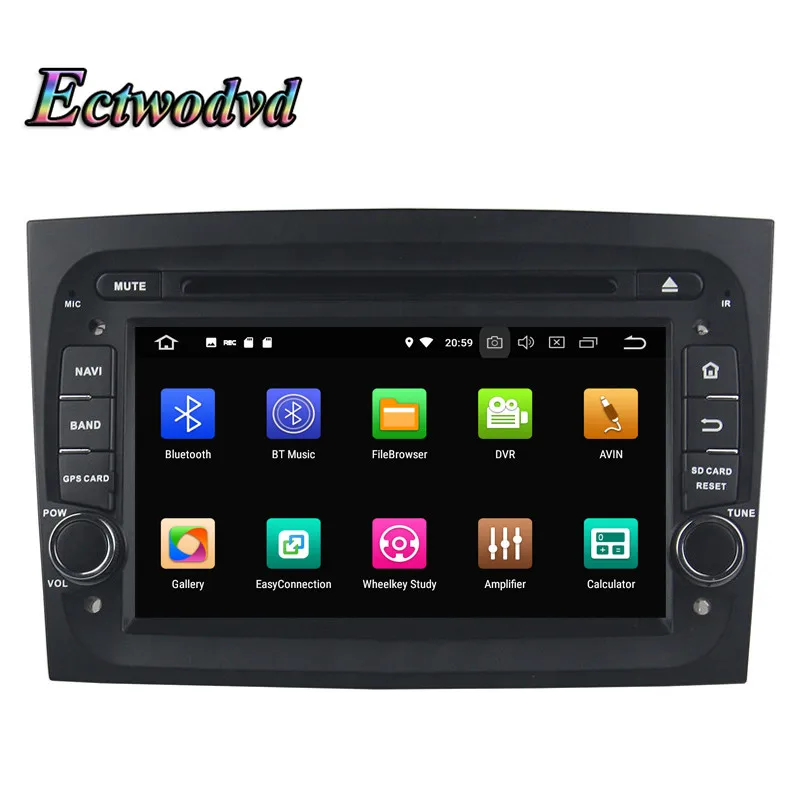Ectwodvd Восьмиядерный 4G Android 8 0/четырехъядерный 1 Автомобильный мультимедийный