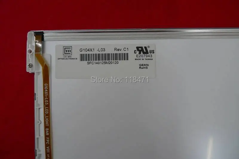 Поставка Новый и оригинальный 10 4 дюймов CHIMEI ЖК-дисплей Панель G104X1-L03 G104X1 L03