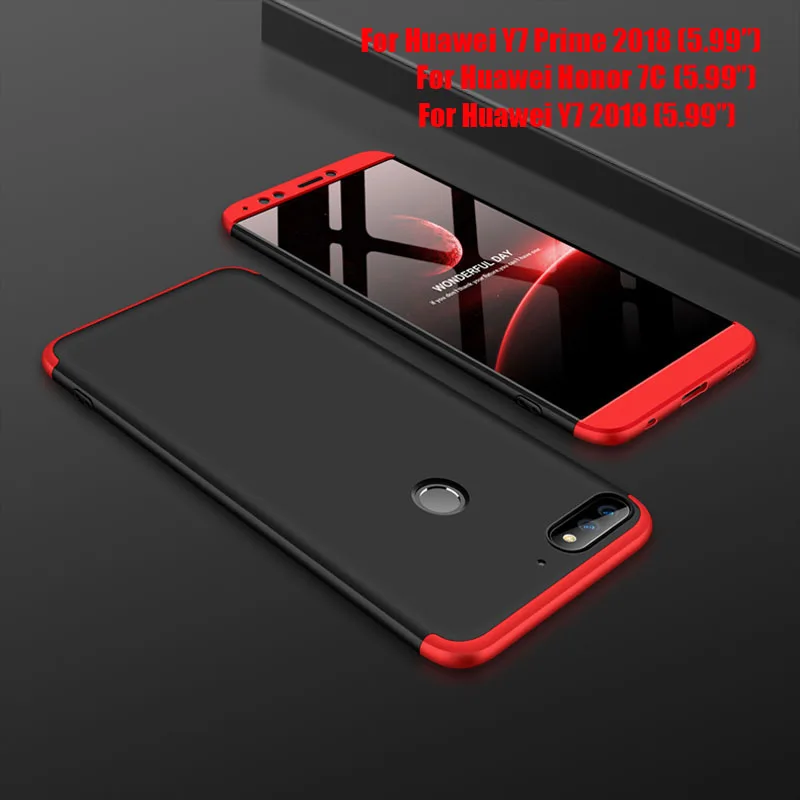 Чехол для Huawei Y7 Prime 2019 роскошный черный чехол Pro 2018 телефона с жесткой защитой |