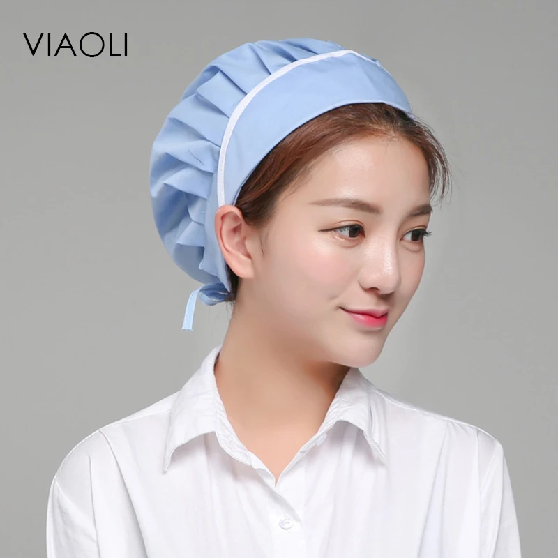 Шапочка для шеф повара Viaoli женская шапочка кухни Капа ресторан еда выпечка