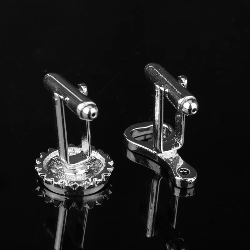 Забавный Запонки открывалка для бутылок дизайн кнопки шпильки манжет женщин