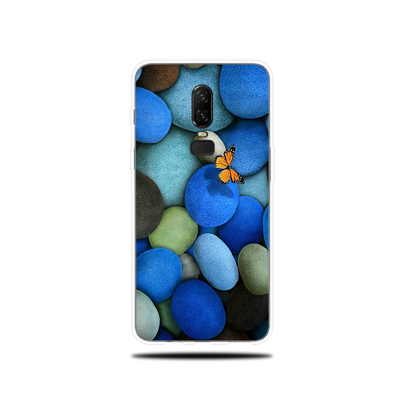 Phone case For OnePlus 5 5T 6 6T Soft Cover Beautiful Butterfly Pattern Silicone Shell Couqe Funda T Case |