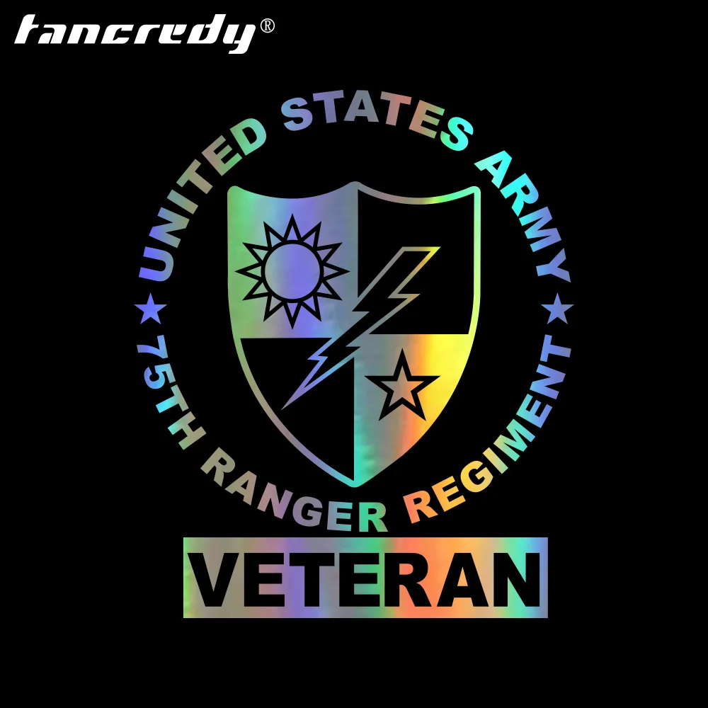 Tangcredy наклейки для автомобиля декоративные армейские 75th Ranger полк на стену дома