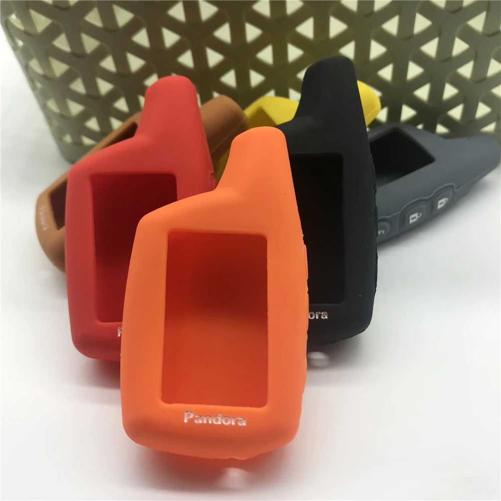 OemField Silicone Cover Case Keychain Holder Bag Shell Skin for Pandora DXL3000 Two Way Car Alarm System LCD Remote Controller | Автомобили