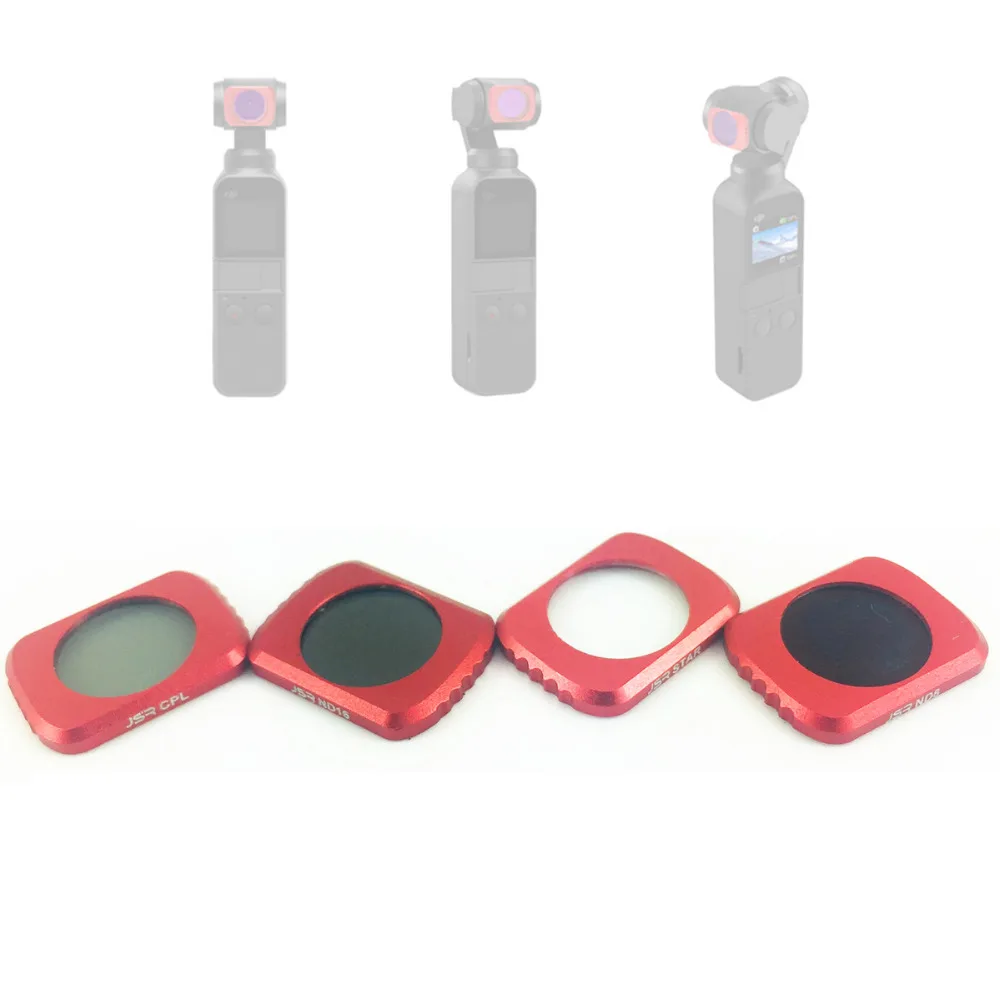 CPL PL ND8 ND16 Star 6 линий набор фильтров нейтральной плотности ND для DJI Osmo Pocket 2 Gimbal Camera Xiaomi FIMI Palm