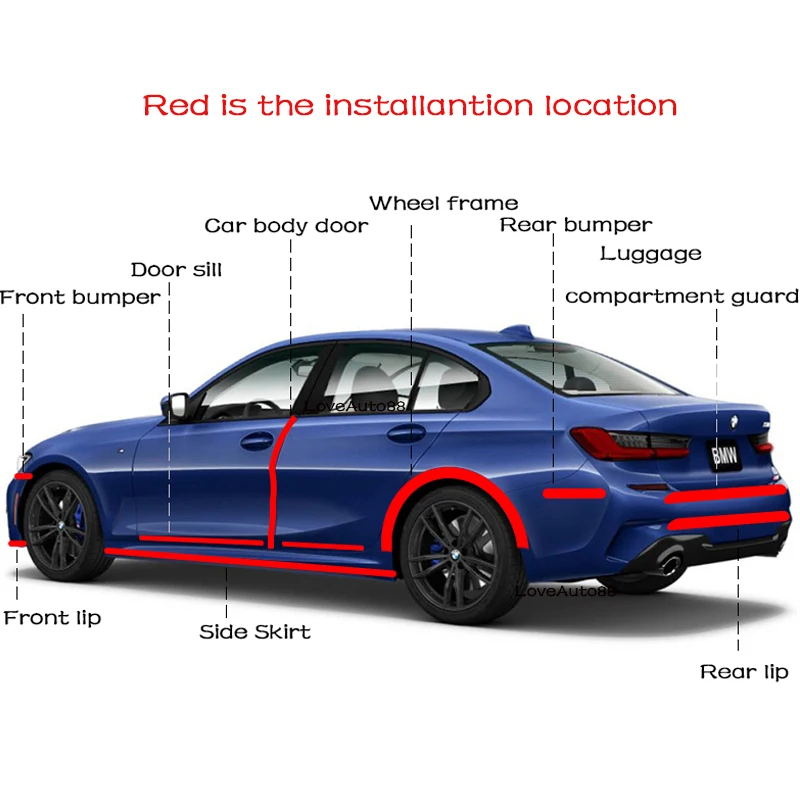 

Car Door Protector Sticker Sill Scuff Plate Pedal Strip Scratchproof Protective Tape For Nissan Teana J32 Car Accessories