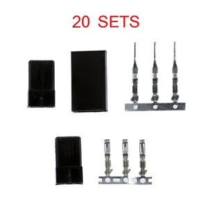 20 комплектов, высококачественный сервопривод для мультироторного квадрокоптера, вертолета, штекер Futaba