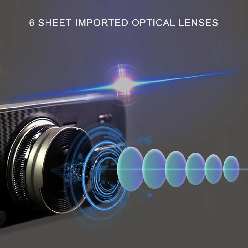 CHARONPLU DVR Dash camera Dual Cam Car 4 k/Con Vision Nocturna recorder видеорегистратор для