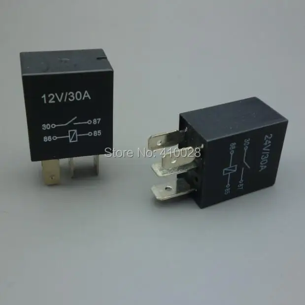 Shhworldsea 5 шт. 30 100 универсальное 4-контактное 12 в А автомобильное мини-реле и реле |
