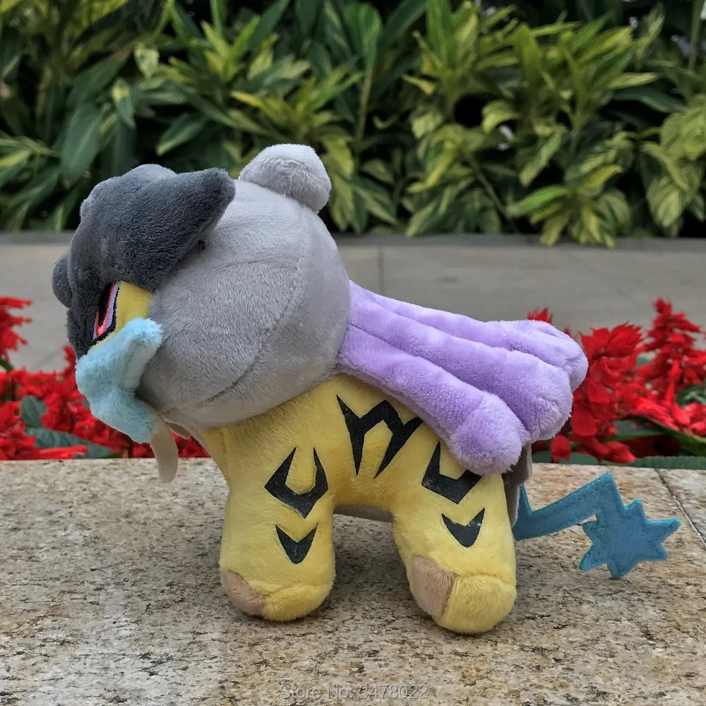 Три Sacred Suicune Raikou Entei Плюшевая Игрушка Аниме игра чучело мультфильм куклы игрушки