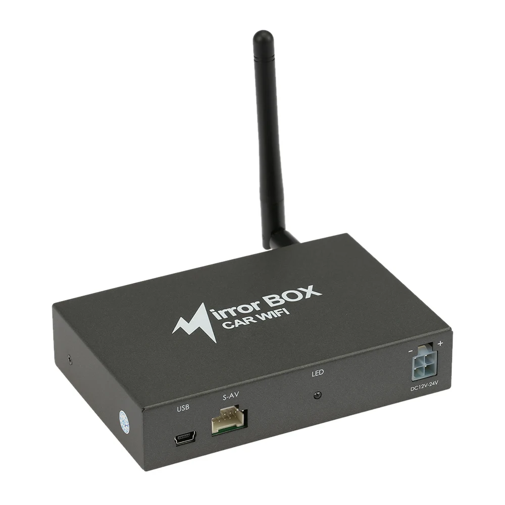 Автомобильная зеркальная коробка с Wi Fi для Android iOS ссылка навигации телефона