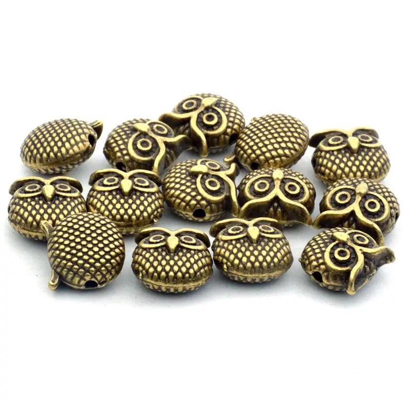 MT bronze 10mm 10pcs 8 мм, 100 шт./лот, винтажные бронзовые и золотые бусины с узором в виде колеса, тибетские серебряные бусины для изготовления браслетов и ювелирных изделий - Цвет: MT bronze 10mm 10pcs