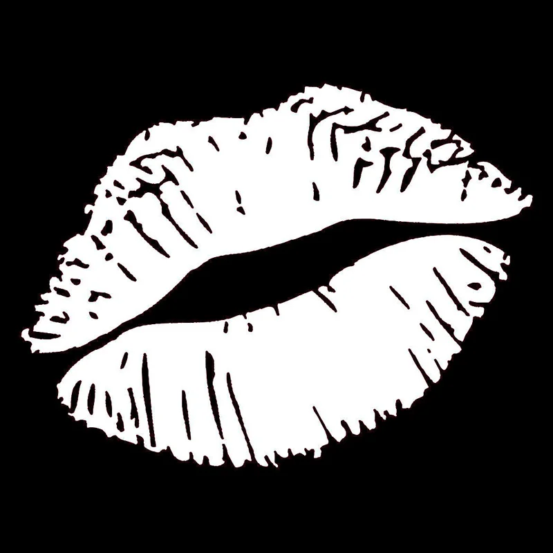 Стильные виниловые наклейки Kiss Marks 10*7 5 см|car styling|vinyl stickersdecals car |