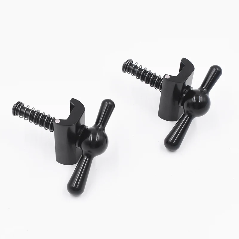 Black Clamps TWTOPSE велосипедные шлемы Магнитная пластина шарнир Зажим для Brompton C зажимы крюк Запчасти 2 комплекта 36 г/компл. легкий - Цвет: Black Clamps