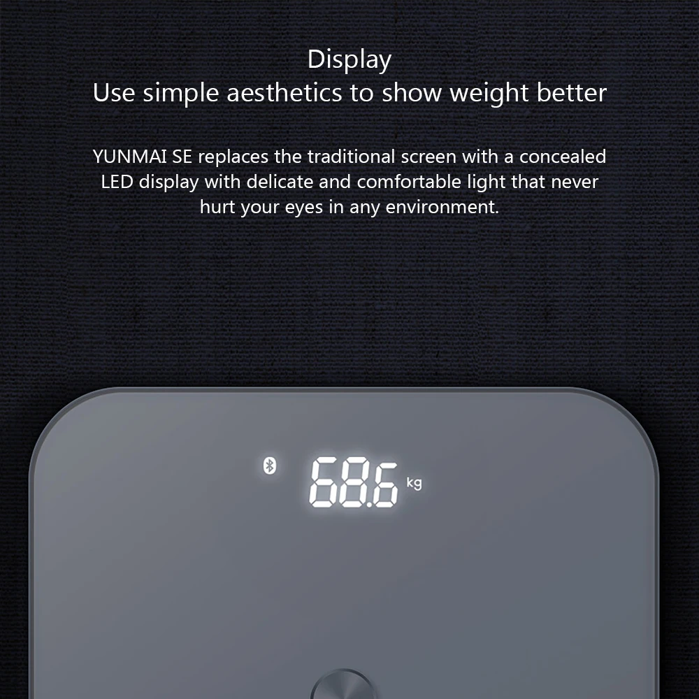 YUNMAI Internation версия SE M1680 Смарт напольные весы Bluetooth 4 0 приложение дистанционное