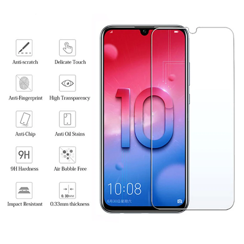 Для Huawei 10 9 8 Lite Honor 8x 8c 8pro стекло Honer 20i 10i 9i с уровнем твердости 9H защитная пленка