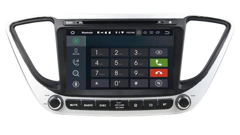 

Octa core IPS screen Android 10 Car DVD GPS radio Navigation for Hyundai Verna Accent Solaris 2018 with 4G/Wifi DVR OBD