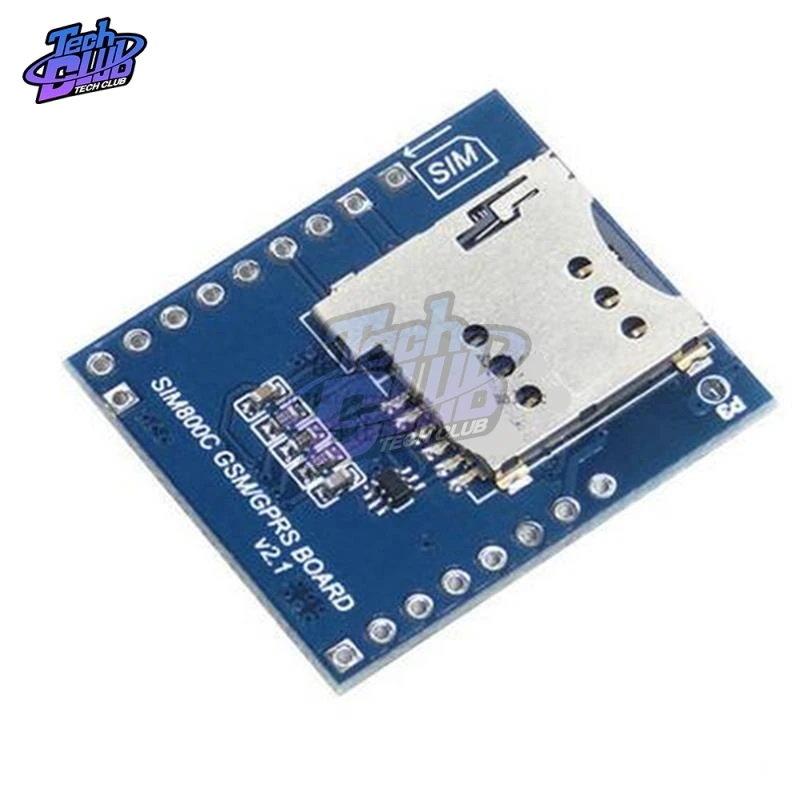 Модуль разработки SIM800C GSM / GPRS 5 В/3 3 в TTL IPEX с Bluetooth TTS для Arduino STM32 C51|Детали и