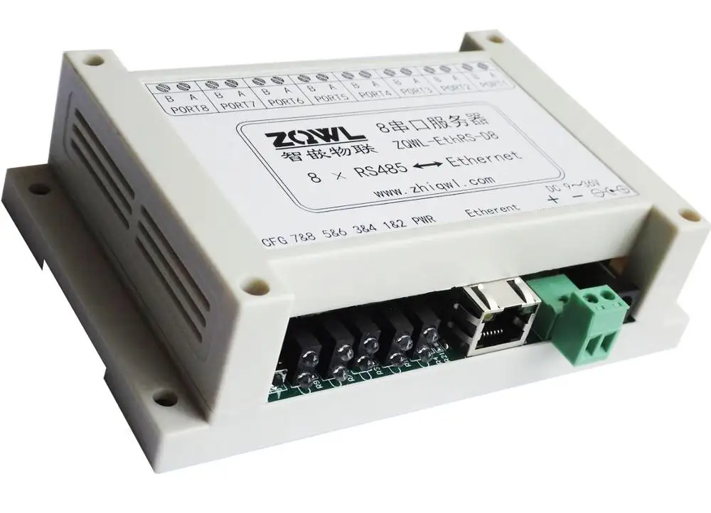 Wisdom embedded 8 RS485  / /Modbus TCP  RTU/