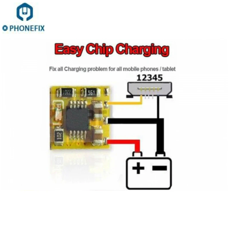 

ECC EASY CHIP CHARGE Fix All Charge Problem for All Mobile Phones Tablet Repair Easy Chip Charging Replacement Parts