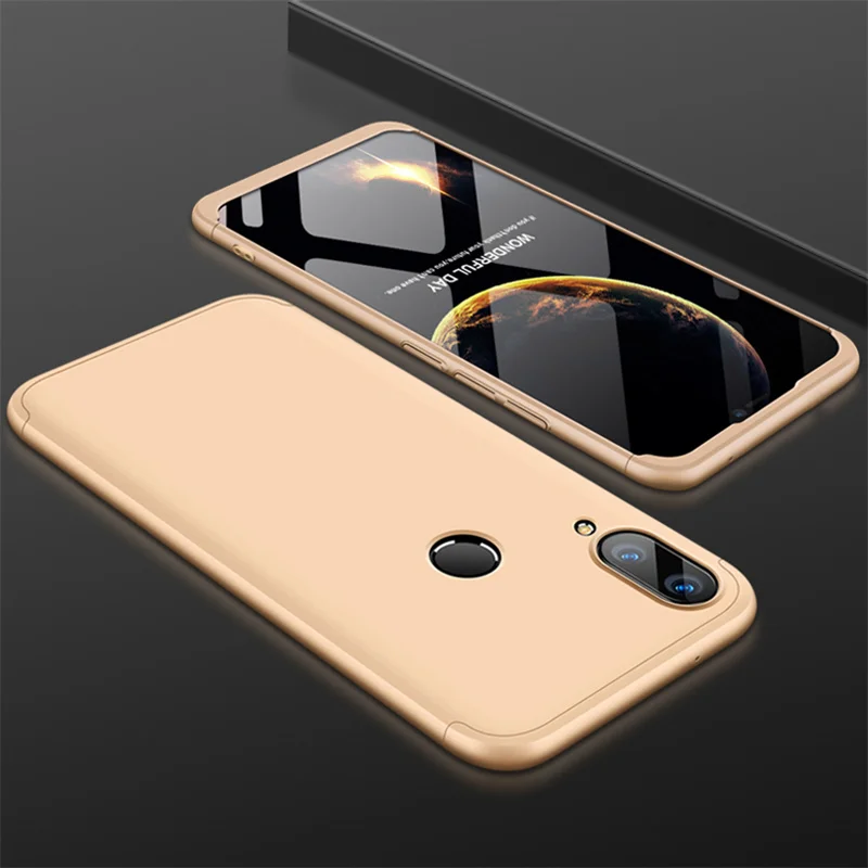 360 Степень защиты чехол для huawei Y9 Наслаждайтесь 9 Plus Роскошный Жесткий Силиконовый чехол на заднюю часть, каркас для huawei Y9 на 6," Корпус