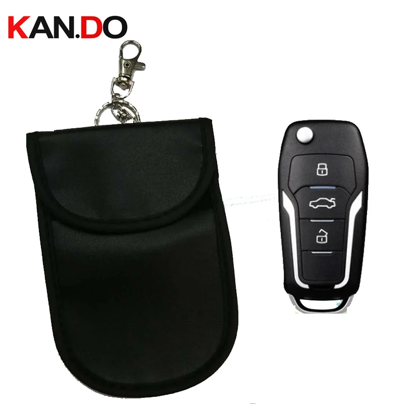 

Cheap Card Anti-Scan Sleeve Car Remote Jammer Bag Mobile Phone Signal Blocker RFID NFC Isolator Pouch
