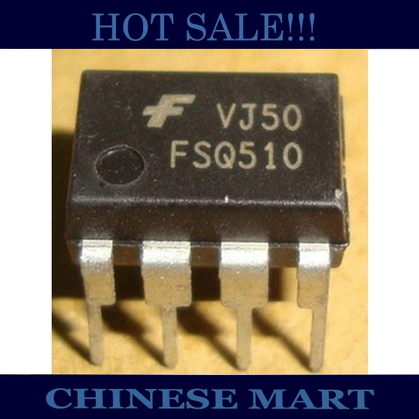 20 шт./лот FSQ510 FSQ510M IC переключатель FPS 0.5A 700 в FARICHILD DIP 7 новый оригинальный на складе #