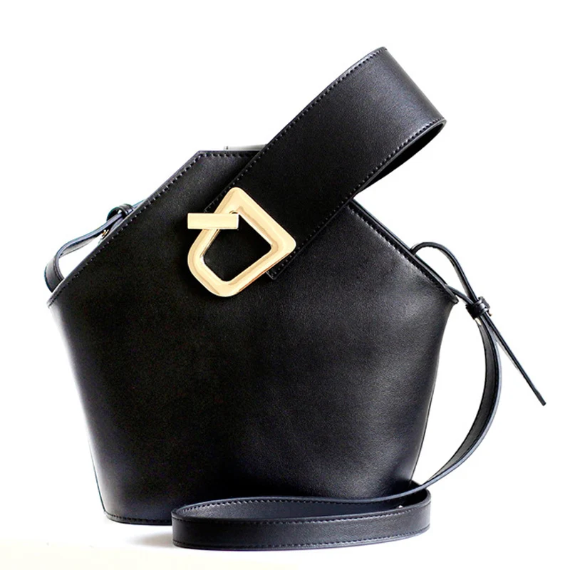 Новые женские винтажные повседневные из натуральной кожи небольшие пакеты