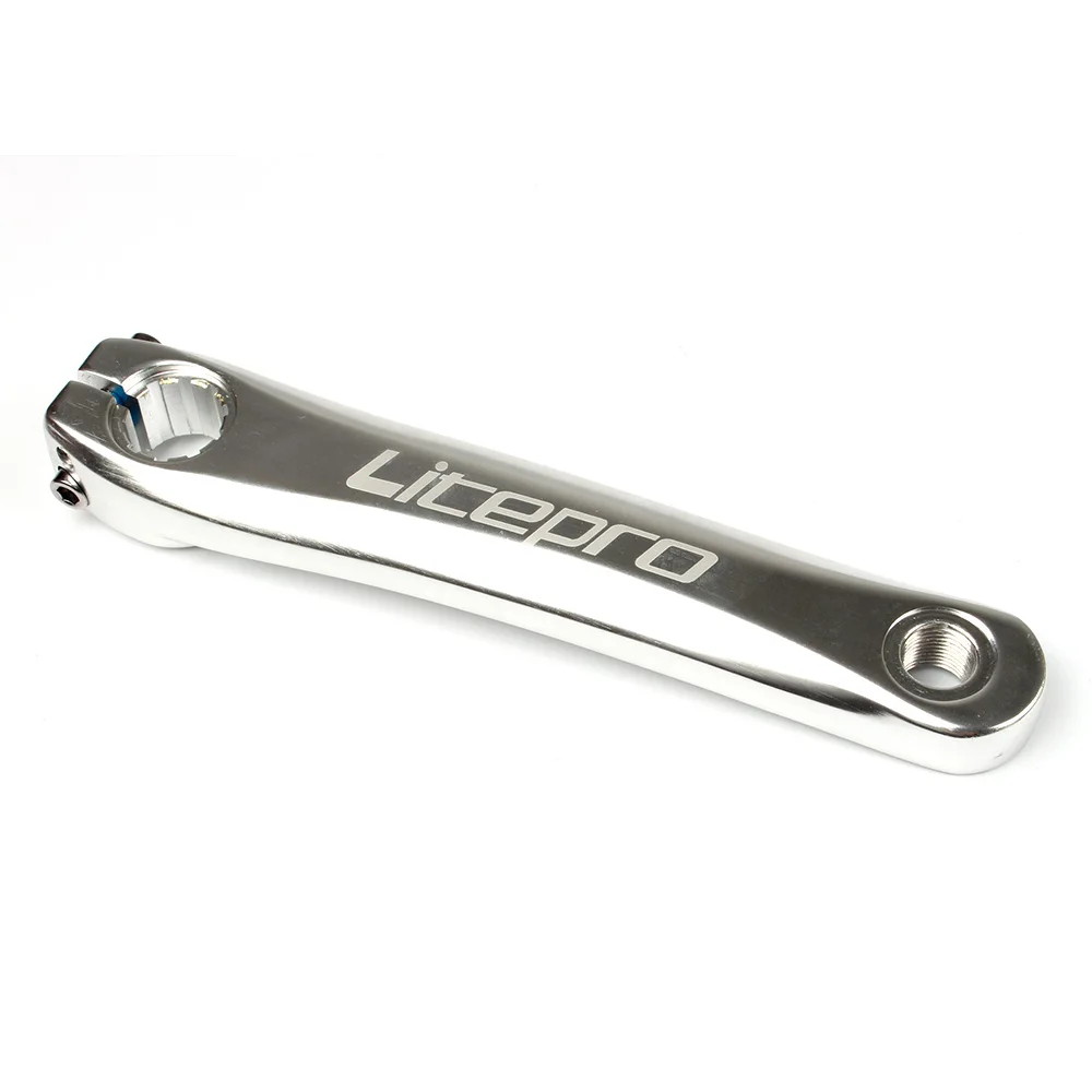 Велосипедный велосипед 170 мм кривошипный складной велосипед Fix gear Crankset велосипед кривошипный рычаг Набор BCD 130 мм 5 квадратный кривошипный набор с нижними кронштейнами