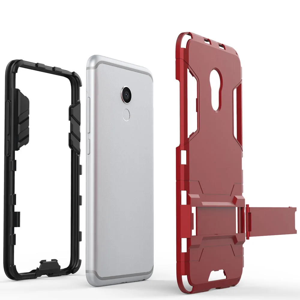 For Meizu Pro 6 Case Heavy Duty Hybrid Armor Back Kickstand Silicon Shockproof 5.2 inch Phone | Мобильные телефоны и