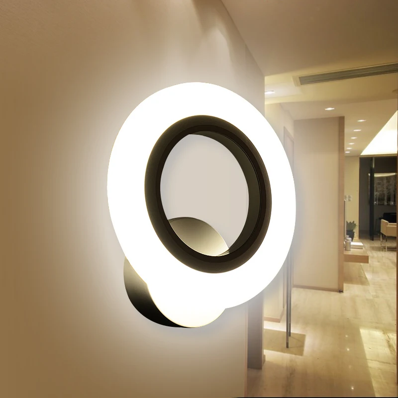 Современное светодиодное бра акриловые настенные светильники для спальни