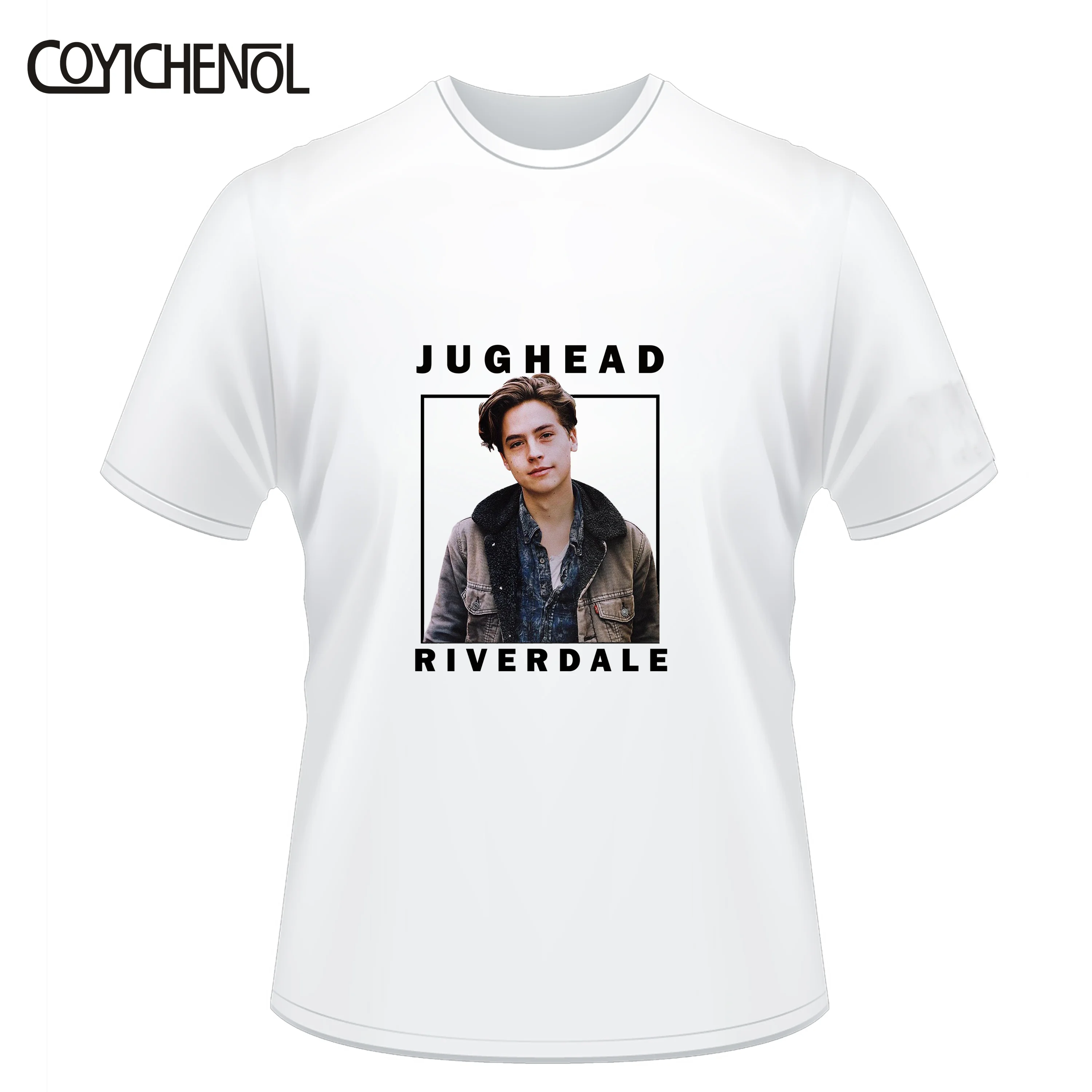 6xl футболка riverdale женские Тупоголовым Футболка с принтом Большие размеры печати
