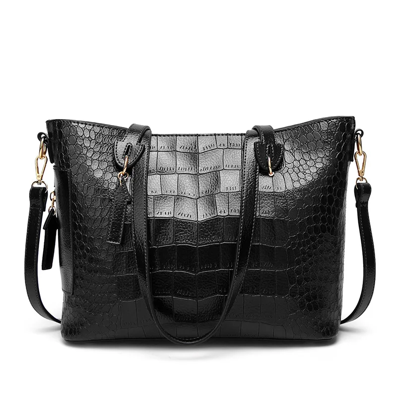 Fashion handbag Simple fashion lady bag Crocodile pattern single shoulder oblique straddle | Багаж и сумки
