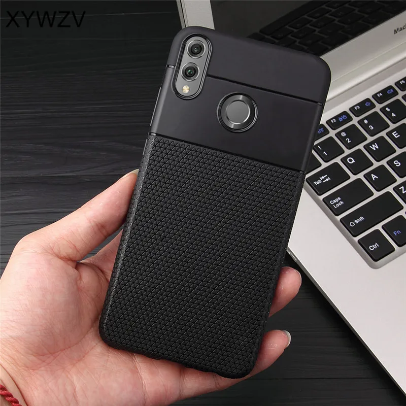 Роскошный мягкий Силиконовый ТПУ чехол для huawei Honor 8X задняя крышка Fundas Shell XYWZV |