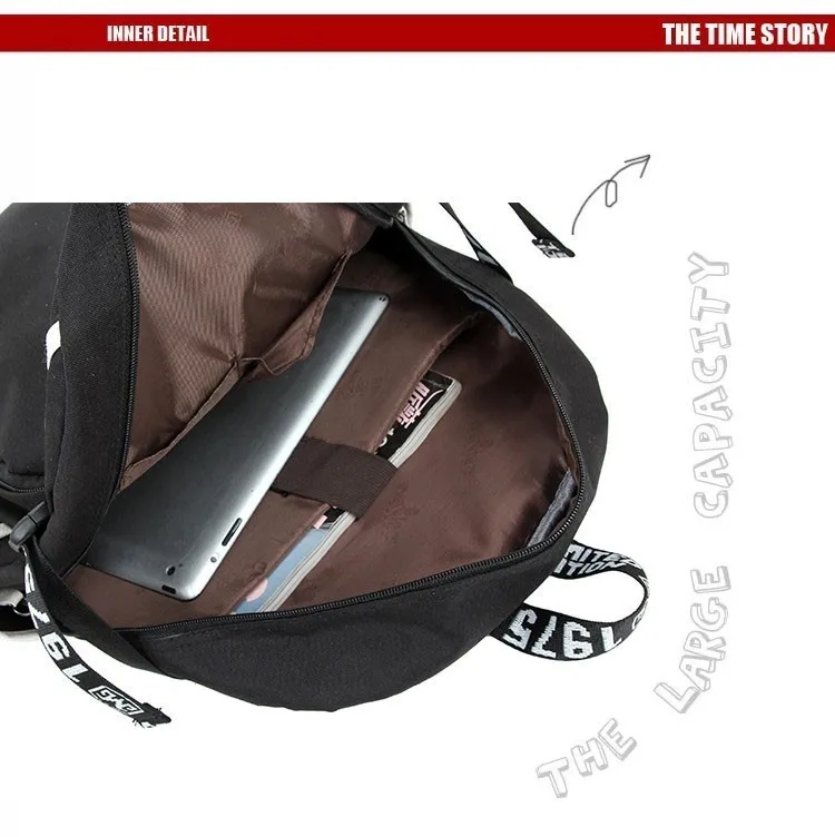 

Pretty Soldier Sailor Moon Backpack Anime Black Unisex Knapsack Packsack Travel School Student Bags Bookbag Cartoon Shoulder Bag