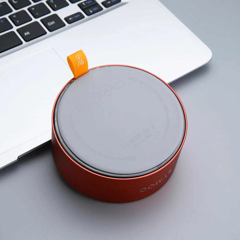 LYMOC Портативный Металл сабвуфер Bluetooth Беспроводной динамики 5 Вт 3D звук стерео Lound