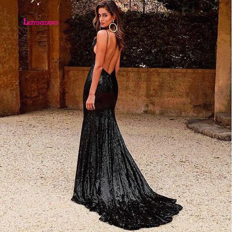 LEIYINXIANG 2019 популярное Новое поступление выпускное платье Nuevo Vestido de Noche Largo Piso