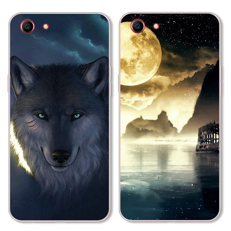 5 7 дюймовый чехол для Oppo A83 силиконовый из ТПУ с рисунком девочек OppoA83 Fundas A 83 A83T A83M