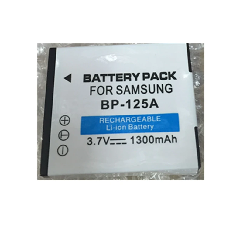 IA BP125A IABP125A литиевые батареи аккумулятор цифровой камеры для SAMSUNG HMX QF20 QF30 QF300 M20|camera
