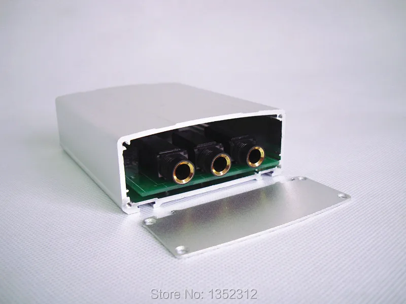 

4 pcs 79*33*100mm small aluminum box for electrical project power amplifer box PCB board Junction box Housing DIY tracker case